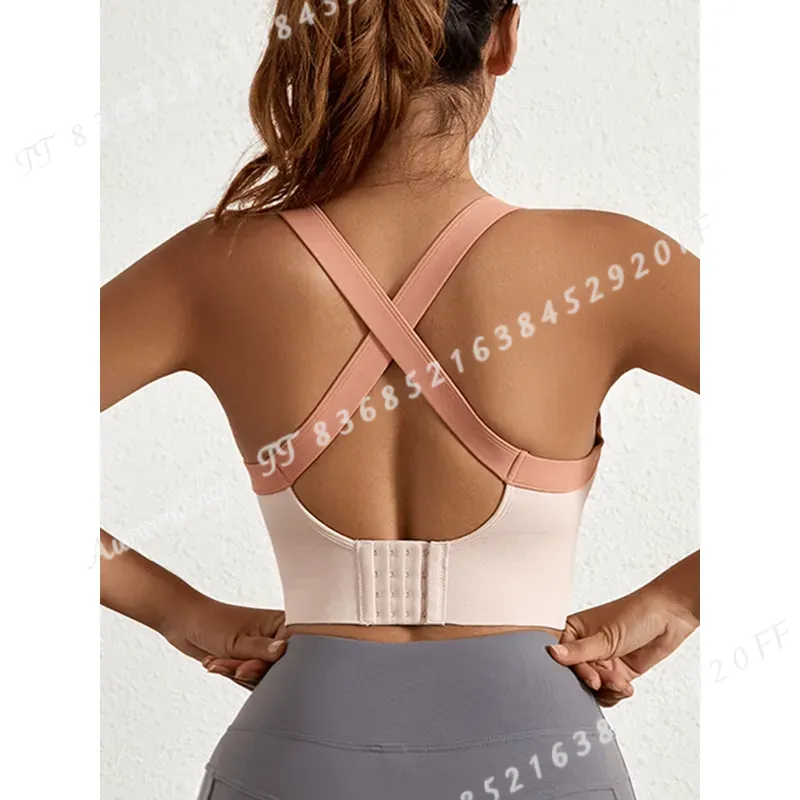 บราสปอร์ตสำหรับผู้หญิงแบบกระชั - Sports Bra High Impact บทวิจารณ์และราคา